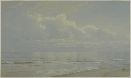 Onweerswolken op Zee: De Parel, 1871
